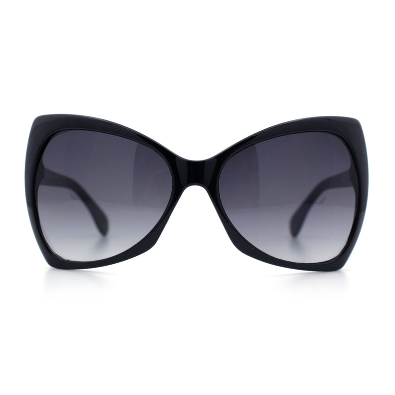 Unique Oversized Cat Eye Hybrid Butterfly Sunglasses