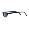 Womens Classy Think Plastic Narrow Rectangle Cat Eye Mod Fashion Sunglasses