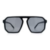 Mens Octagon Geometric Plastic Racer Mob Pilots Sunglasses