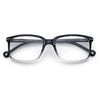 Stylish Classic Thin Plastic Rectangular Horn Rim Reading Glasses