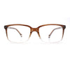 Stylish Classic Thin Plastic Rectangular Horn Rim Reading Glasses
