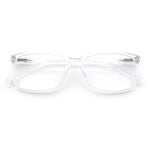 Stylish Classic Thin Plastic Rectangular Horn Rim Reading Glasses