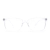 Stylish Classic Thin Plastic Rectangular Horn Rim Reading Glasses