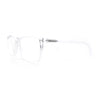 Stylish Classic Thin Plastic Rectangular Horn Rim Reading Glasses