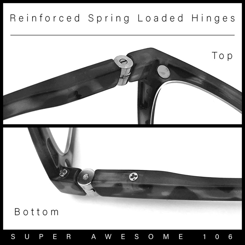 Cateye Magnetic Clip On Polarized Sunglasses On Bifocal Reading Glasses