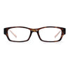 Fancy Narrow Rectangle Spring Hinge Light Weight Plastic Reading Glasses