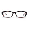 Fancy Narrow Rectangle Spring Hinge Light Weight Plastic Reading Glasses