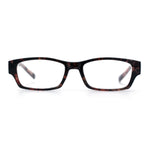Fancy Narrow Rectangle Spring Hinge Light Weight Plastic Reading Glasses