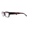 Fancy Narrow Rectangle Spring Hinge Light Weight Plastic Reading Glasses