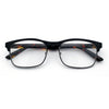 Classic Half Rim Contemporary Fashion Rectangle Powered Reading Glasses