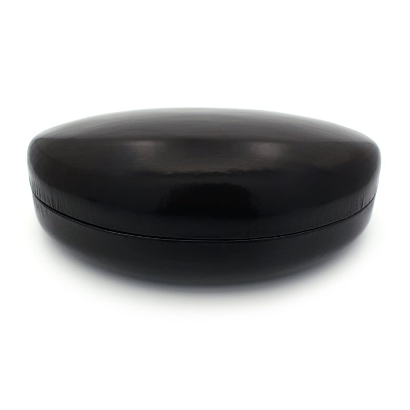 Spring Closure Oversized Pop Color Oval Eyewear Carrying Hard Case