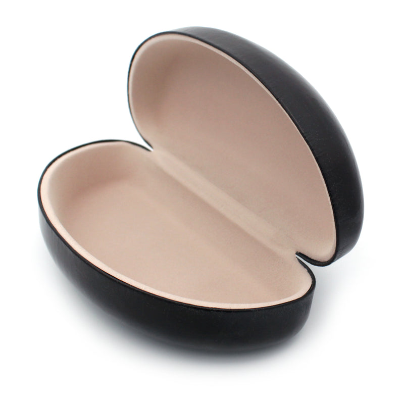 Spring Closure Oversized Pop Color Oval Eyewear Carrying Hard Case