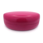 Spring Closure Oversized Pop Color Oval Eyewear Carrying Hard Case