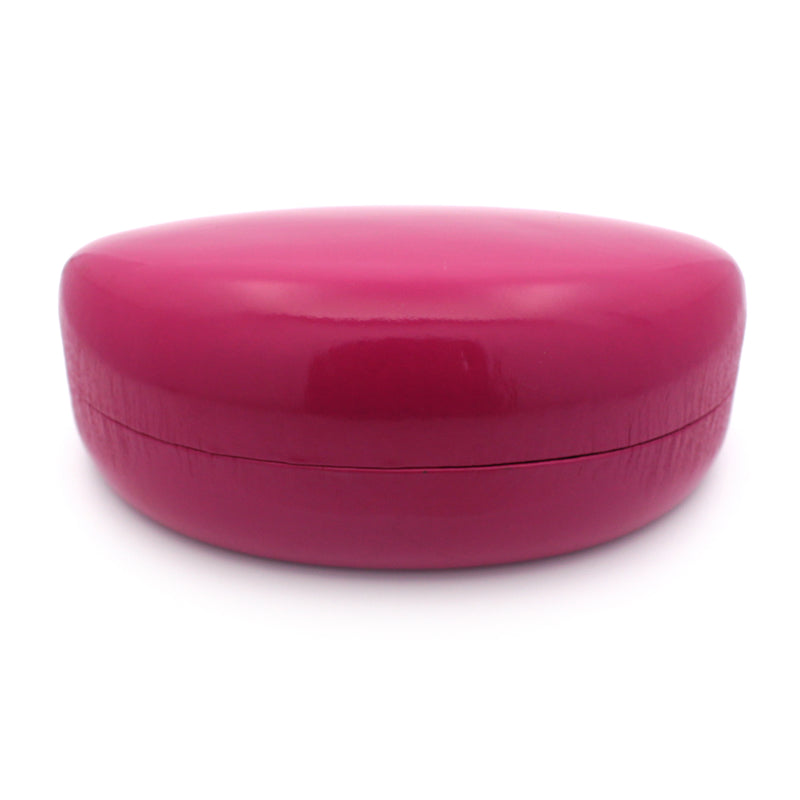 Spring Closure Oversized Pop Color Oval Eyewear Carrying Hard Case