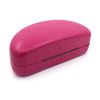 Spring Closure Oversized Pop Color Oval Eyewear Carrying Hard Case