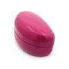 Spring Closure Oversized Pop Color Oval Eyewear Carrying Hard Case