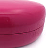 Spring Closure Oversized Pop Color Oval Eyewear Carrying Hard Case