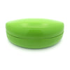 Spring Closure Oversized Pop Color Oval Eyewear Carrying Hard Case