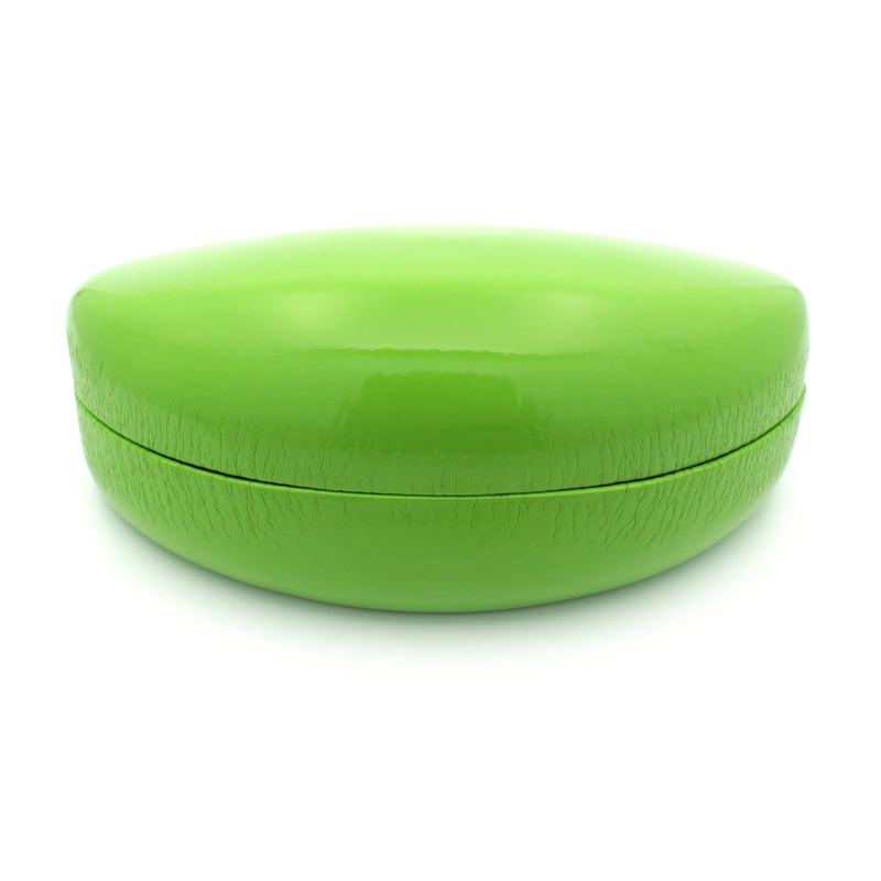 Spring Closure Oversized Pop Color Oval Eyewear Carrying Hard Case