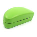 Spring Closure Oversized Pop Color Oval Eyewear Carrying Hard Case