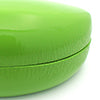Spring Closure Oversized Pop Color Oval Eyewear Carrying Hard Case