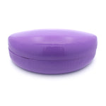 Spring Closure Oversized Pop Color Oval Eyewear Carrying Hard Case