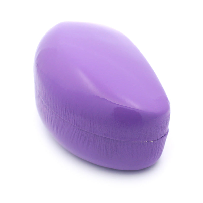 Spring Closure Oversized Pop Color Oval Eyewear Carrying Hard Case