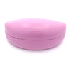Spring Closure Oversized Pop Color Oval Eyewear Carrying Hard Case