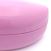 Spring Closure Oversized Pop Color Oval Eyewear Carrying Hard Case