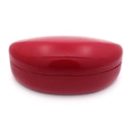 Spring Closure Oversized Pop Color Oval Eyewear Carrying Hard Case