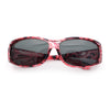 Polarized Rhinestone Geometric 55mm Translucent Plastic Fit Over Sunglasses