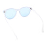 SA106 Womens Ruffled Edge Horn Rim Hipster Fashion Sunglasses