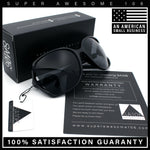 Womens Large Exposed Side Lens Butterfly Plastic Sunglasses