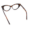 Classic Womens Gothic Clear Lens Cat Eye Glasses