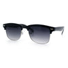 Mens Half rim Rectangular Luxury Hipster Shade Sunglasses