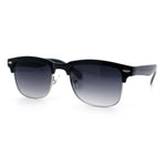 Mens Half rim Rectangular Luxury Hipster Shade Sunglasses