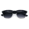 Mens Half rim Rectangular Luxury Hipster Shade Sunglasses