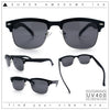 Mens Half rim Rectangular Luxury Hipster Shade Sunglasses