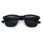 Mens Half rim Rectangular Luxury Hipster Shade Sunglasses