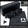 Mens Half rim Rectangular Luxury Hipster Shade Sunglasses