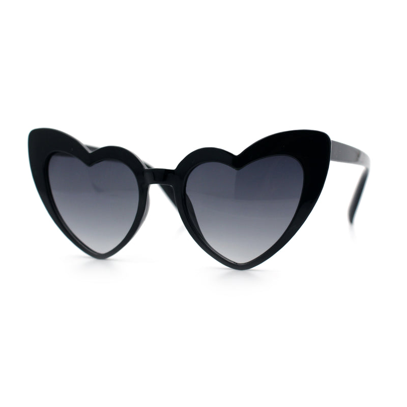 Girls Kid Size Heart Shape Lolita Valentine Love Sunglasses