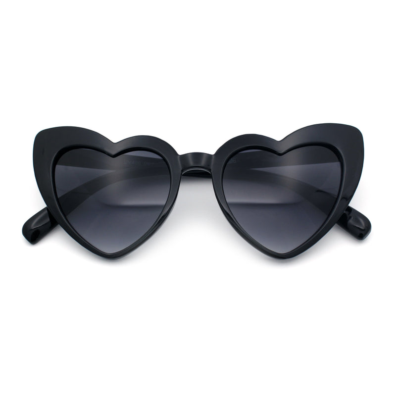 Girls Kid Size Heart Shape Lolita Valentine Love Sunglasses