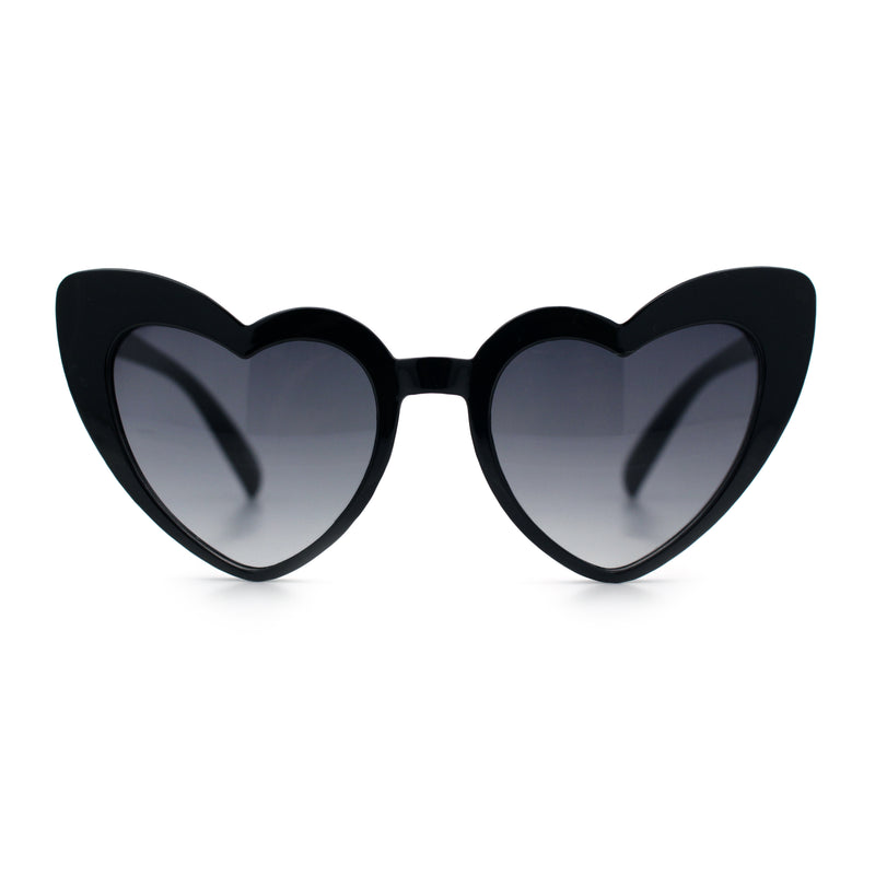 Girls Kid Size Heart Shape Lolita Valentine Love Sunglasses