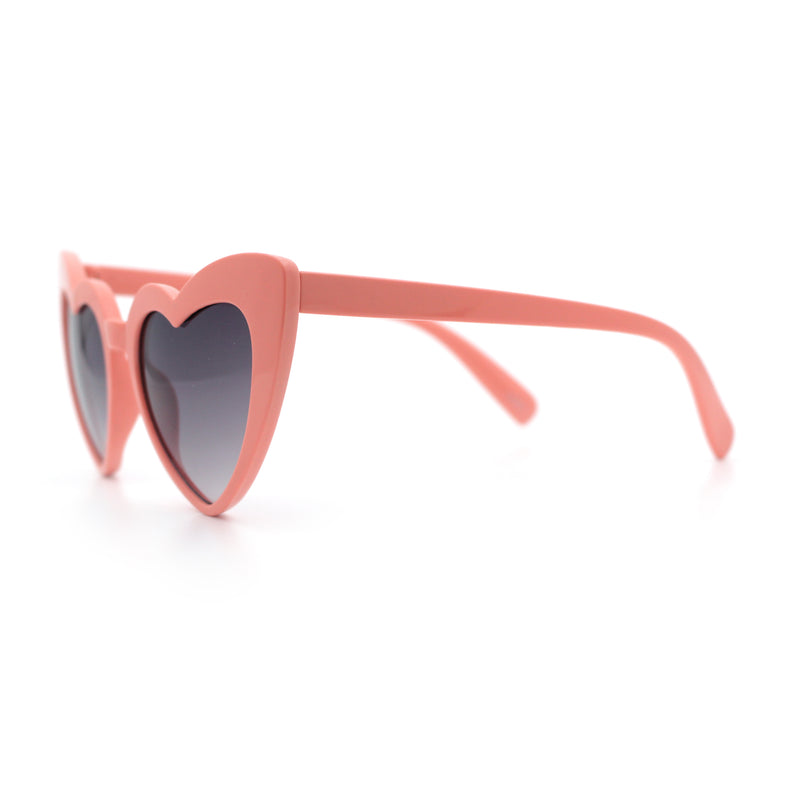 Girls Kid Size Heart Shape Lolita Valentine Love Sunglasses