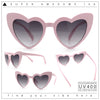 Girls Kid Size Heart Shape Lolita Valentine Love Sunglasses