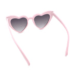 Girls Kid Size Heart Shape Lolita Valentine Love Sunglasses
