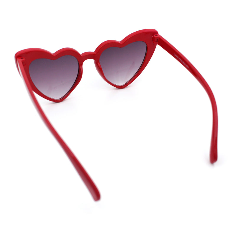 Girls Kid Size Heart Shape Lolita Valentine Love Sunglasses