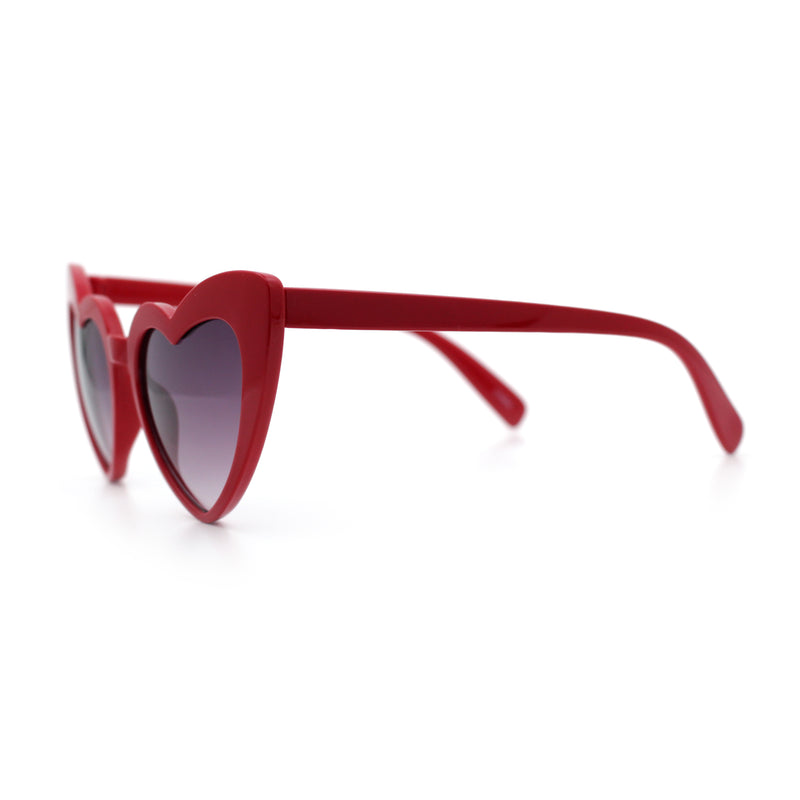 Girls Kid Size Heart Shape Lolita Valentine Love Sunglasses
