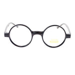 Unisex Retro Circle Lens Plastic Frame Round Clear Lens Eye Glasses New