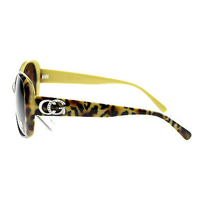 CG Eyewear Oversize Womens Plastic Round Butterfly Designer Sunglasses